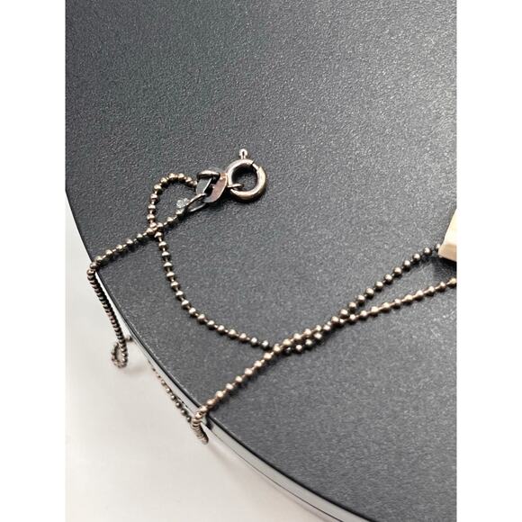 925 Sterling Silver Beautiful Rustic Baltic Amber Pendant Necklace New - Picture 4 of 8